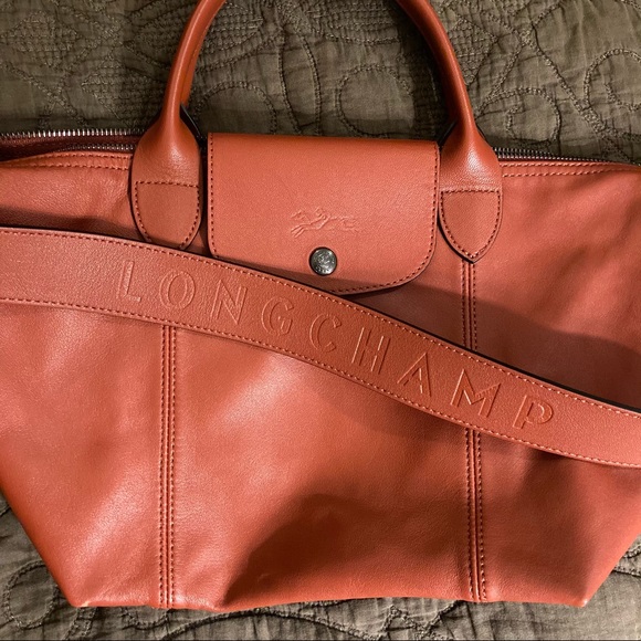 Longchamp Handbags - Longchamp Le Pliage Cuir Small Shoulder Bag